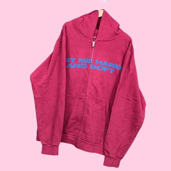 Billie Eilish Hit Me Hard and Soft Zip-Up Hoodie XXL - Picture 3 of 4